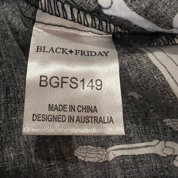 ModCloth x Black Friday Groovin' Graveyard Smash Dress A-Line Skater w pockets - Picture 5 of 6